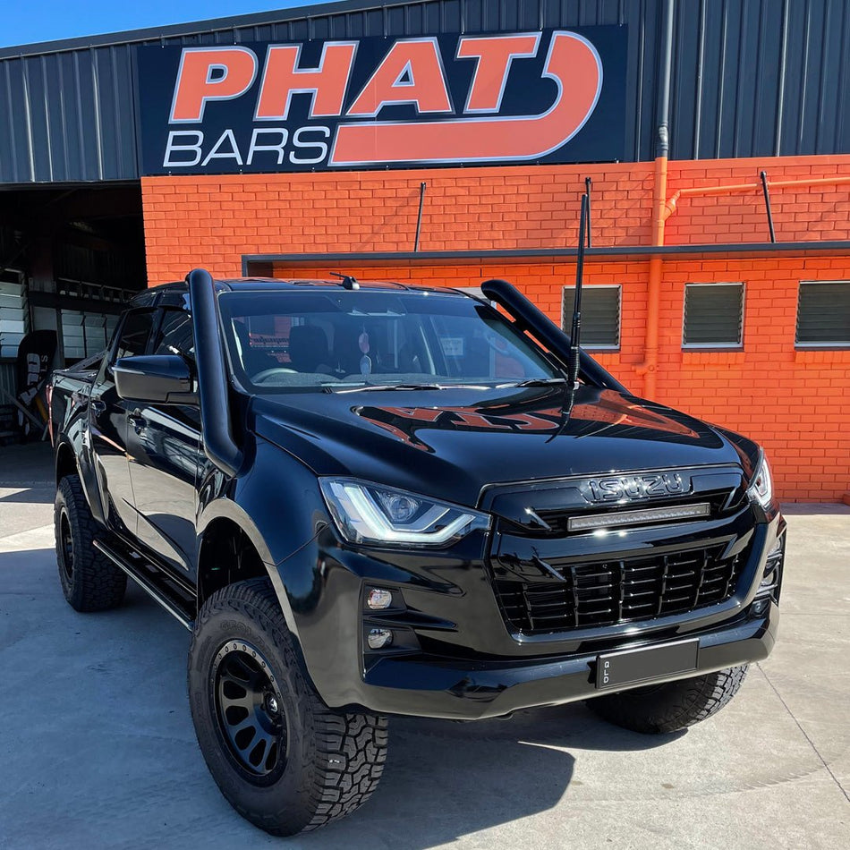 PHAT Bars - Isuzu D - Max 2021+ Twin Snorkels - 4X4OC™ | 4x4 Offroad Centre