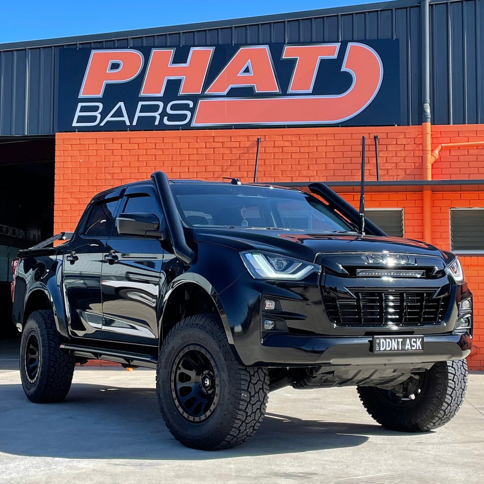 PHAT Bars - Isuzu D - Max 2021+ Twin Snorkels - 4X4OC™ | 4x4 Offroad Centre