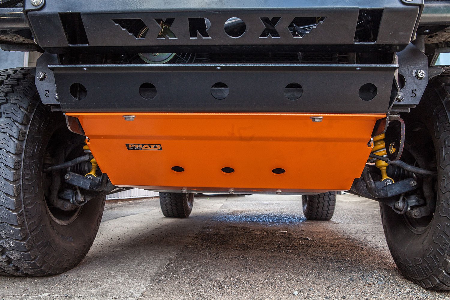 PHAT Bars - Navara D40 Front Bash and Sump Plates Set - 4X4OC™ | 4x4 Offroad Centre