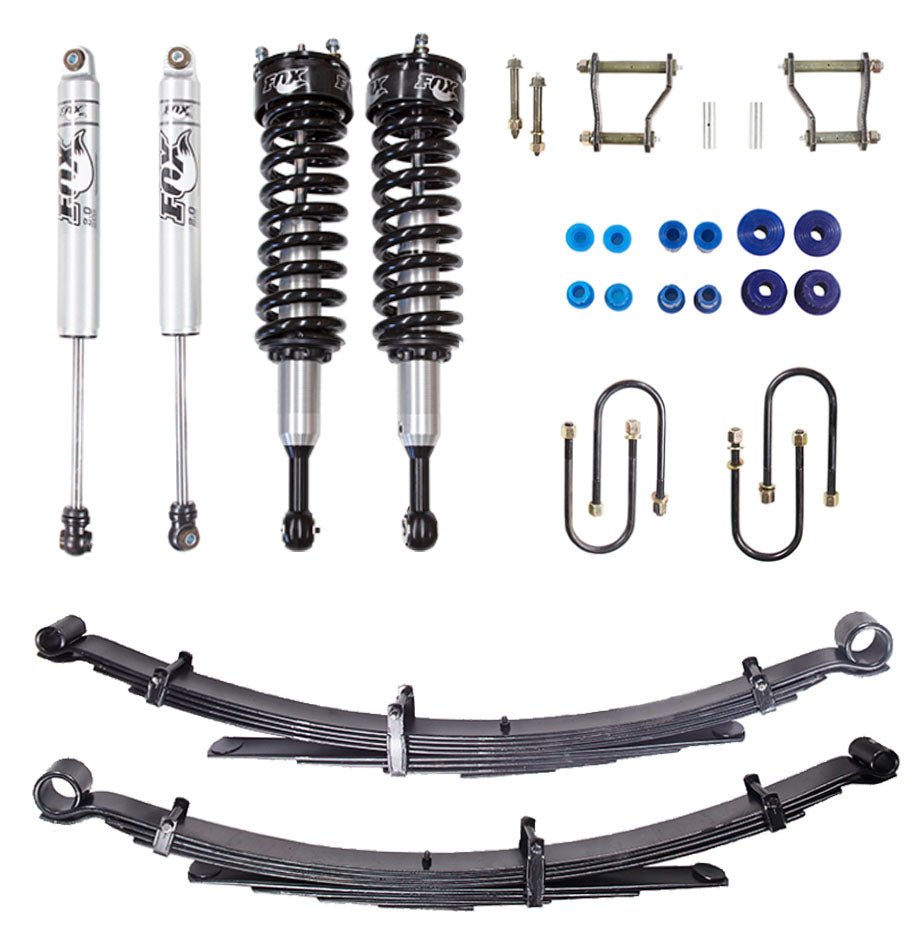 PHAT Bars - PHAT Bars Black Series FOX 2” - 3” Adjustable lift - Hilux - 4X4OC™ | 4x4 Offroad Centre