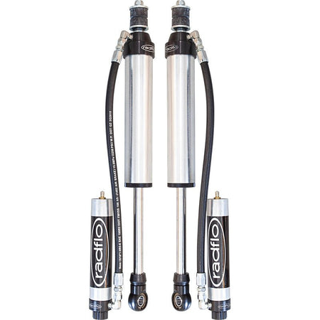 PHAT Bars - PHAT Bars RADFLO 2.5 Remote Reservoir with Adjusters 0” – 2” Rear Shocks - Hilux - 4X4OC™ | 4x4 Offroad Centre