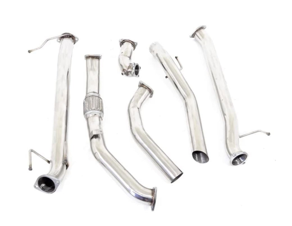 PPD Performance - Ford Ranger (2007 - 2011) PJ & PK Manual & Automatic 3' Stainless Turbo - Back Exhaust - 4X4OC™ | 4x4 Offroad Centre