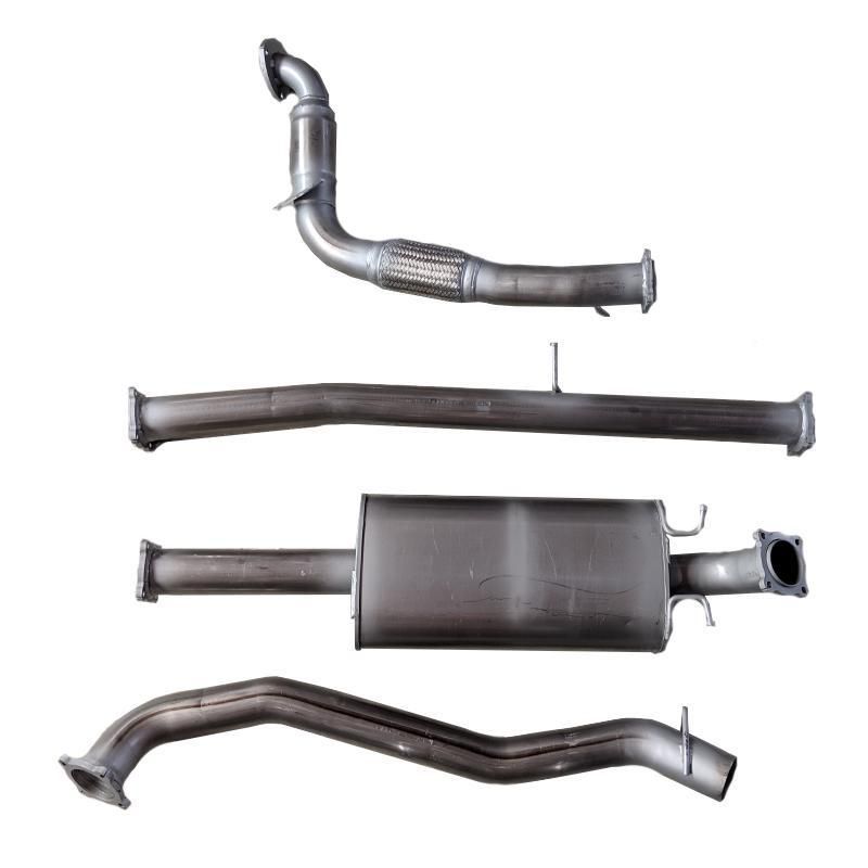 PPD Performance - Ford Ranger (2011 - 2015) 2.2L PX 2011 ONWARDS 3' Stainless Steel Turbo Back Exhaust (Ballistic/Berklee Exhaust) - 4X4OC™ | 4x4 Offroad Centre