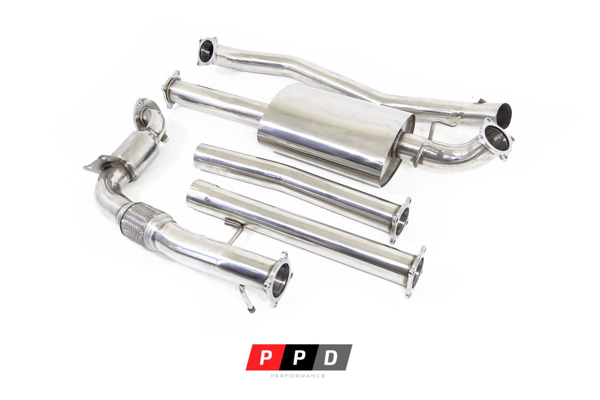 PPD Performance - Ford Ranger (2011 - 2016) PX / PXII 2.2L 3' Stainless Turbo Back Exhaust - 4X4OC™ | 4x4 Offroad Centre