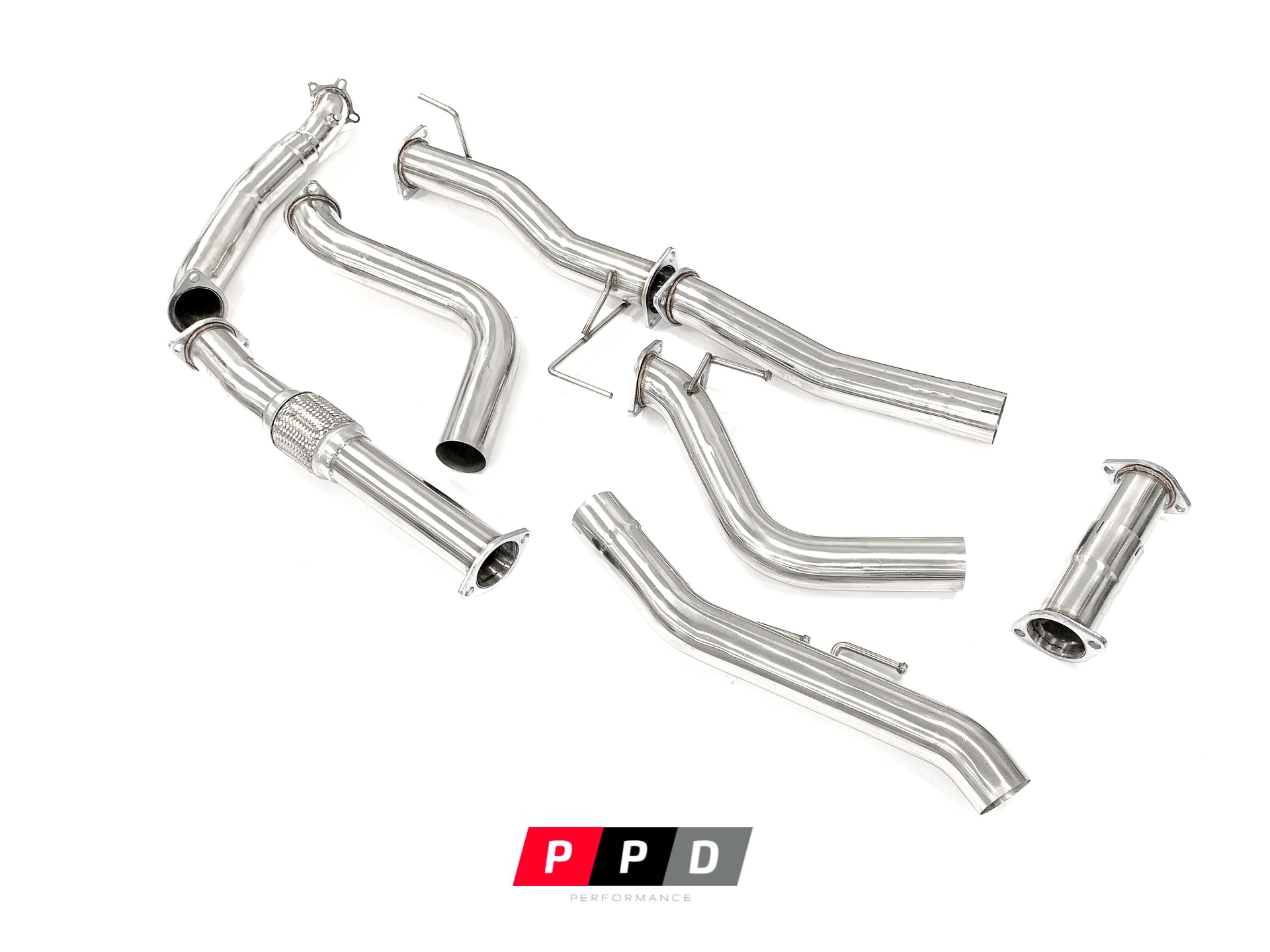 PPD Performance - Holden Colorado (08/2010 - 2011) Series 1.5 RC 3' Stainless Steel Turbo Back Exhaust - 4X4OC™ | 4x4 Offroad Centre