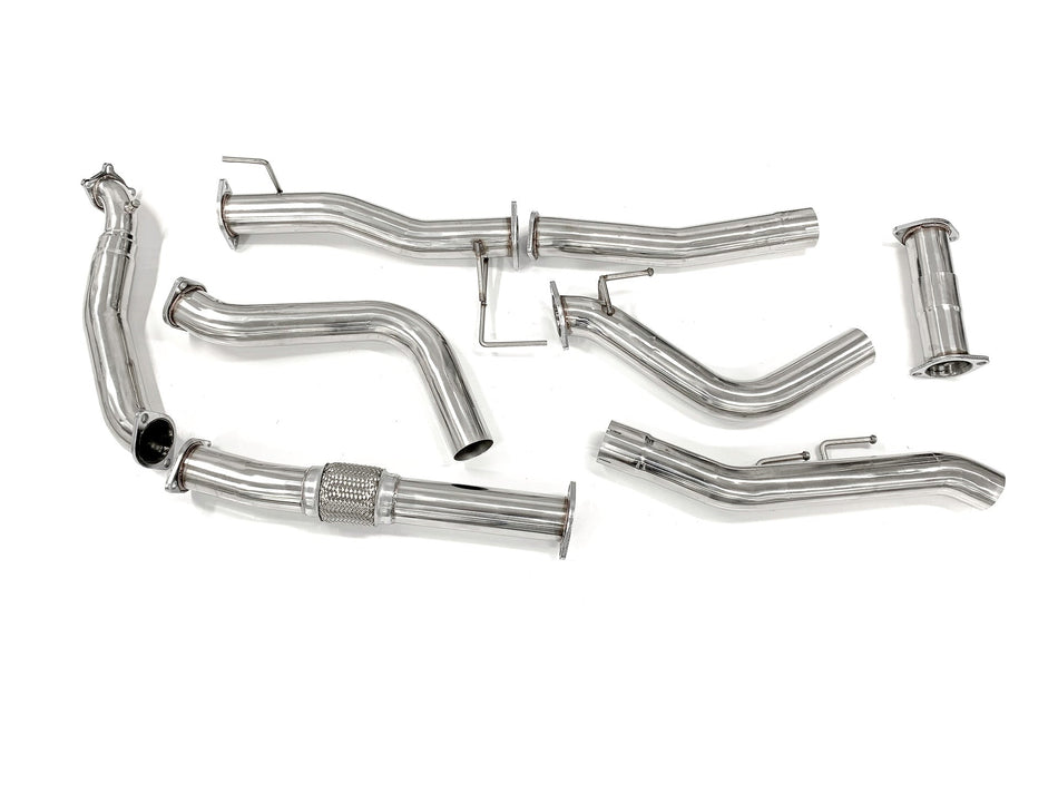 PPD Performance - Holden Colorado (08/2010 - 2011) Series 1.5 RC 3' Stainless Steel Turbo Back Exhaust - 4X4OC™ | 4x4 Offroad Centre