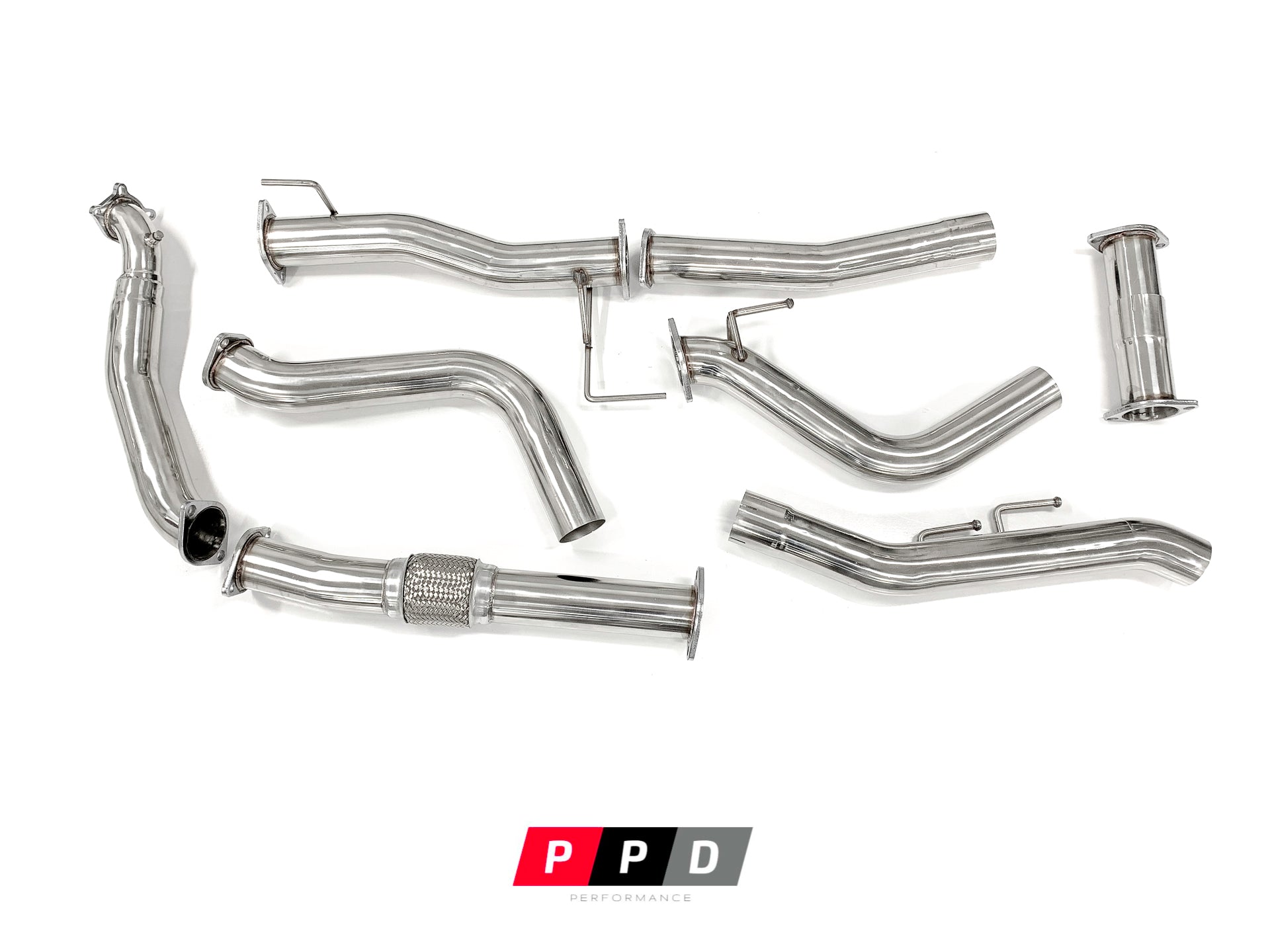 PPD Performance - Holden Colorado (08/2010 - 2011) Series 1.5 RC 3' Stainless Steel Turbo Back Exhaust - 4X4OC™ | 4x4 Offroad Centre