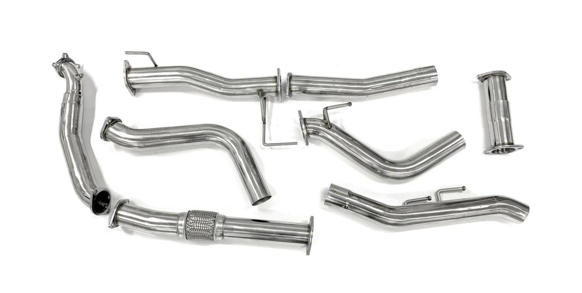 PPD Performance - Holden Colorado (08/2010 - 2011) Series 1.5 RC 3' Stainless Steel Turbo Back Exhaust - 4X4OC™ | 4x4 Offroad Centre