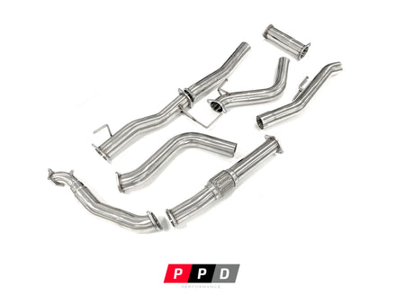 PPD Performance - Holden Colorado (08/2010 - 2011) Series 1.5 RC 3' Stainless Steel Turbo Back Exhaust - 4X4OC™ | 4x4 Offroad Centre