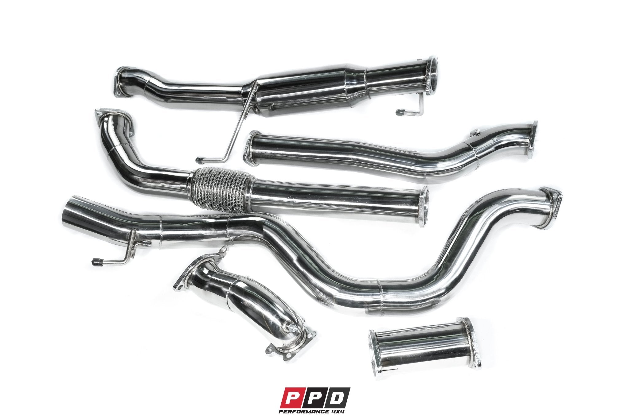 PPD Performance - Holden Colorado (2008 - 07/2010) 3L TD 3' Turbo Back Exhaust System - 4X4OC™ | 4x4 Offroad Centre