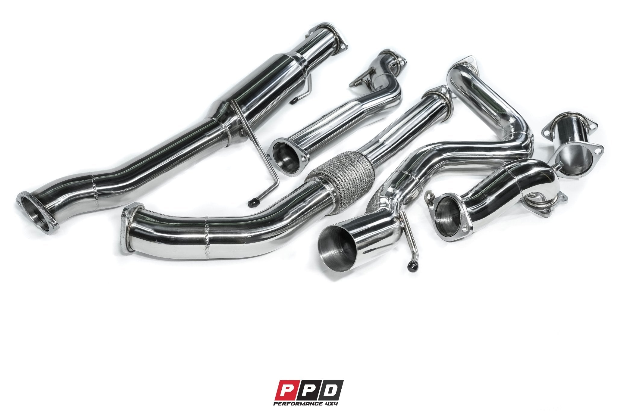 PPD Performance - Holden Colorado (2008 - 07/2010) 3L TD 3' Turbo Back Exhaust System - 4X4OC™ | 4x4 Offroad Centre