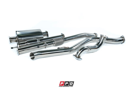 PPD Performance - Holden Colorado (2012 - 2016) RG 2.8L TD 3' Turbo Back Exhaust System - 4X4OC™ | 4x4 Offroad Centre