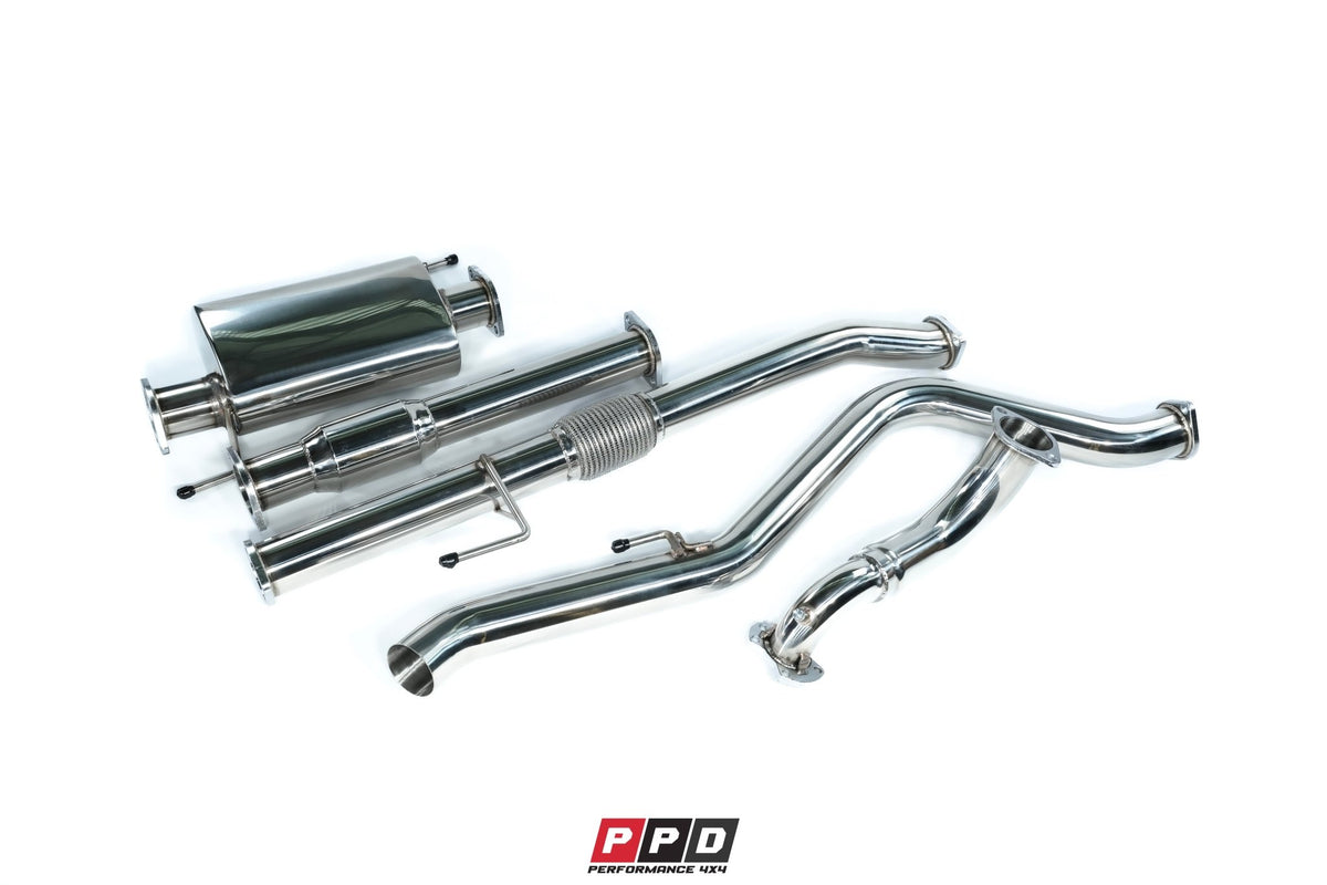 PPD Performance - Holden Colorado (2016+) RG / Z71 2.8L TD 3' Turbo - Back DPF Delete Exhaust System - 4X4OC™ | 4x4 Offroad Centre