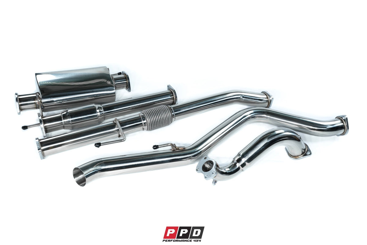 PPD Performance - Holden Colorado (2016+) RG / Z71 2.8L TD 3' Turbo - Back DPF Delete Exhaust System - 4X4OC™ | 4x4 Offroad Centre