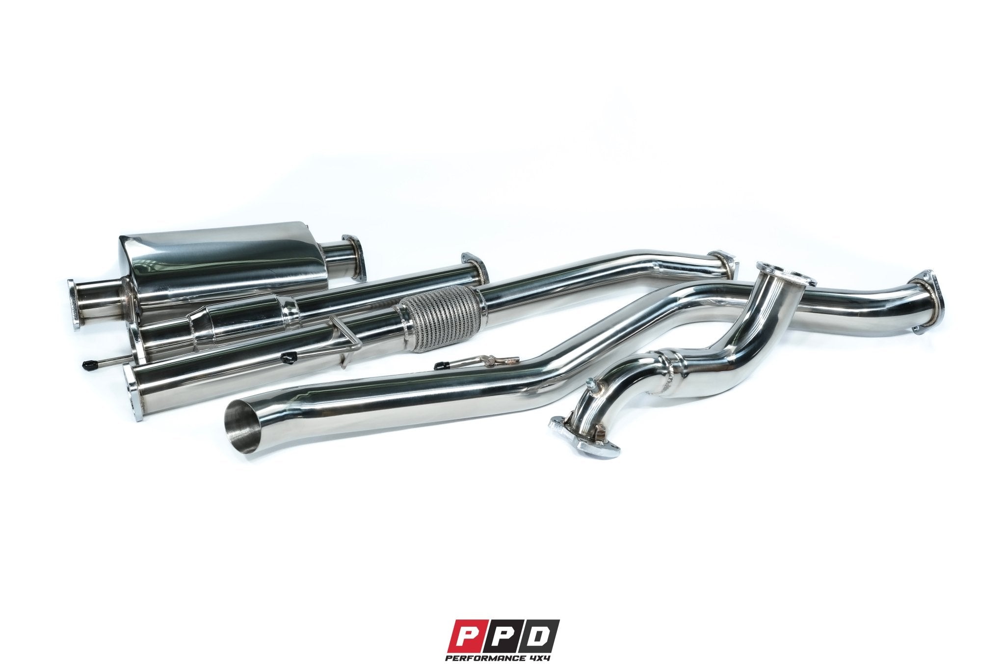 PPD Performance - Holden Colorado (2016+) RG / Z71 2.8L TD 3' Turbo - Back DPF Delete Exhaust System - 4X4OC™ | 4x4 Offroad Centre