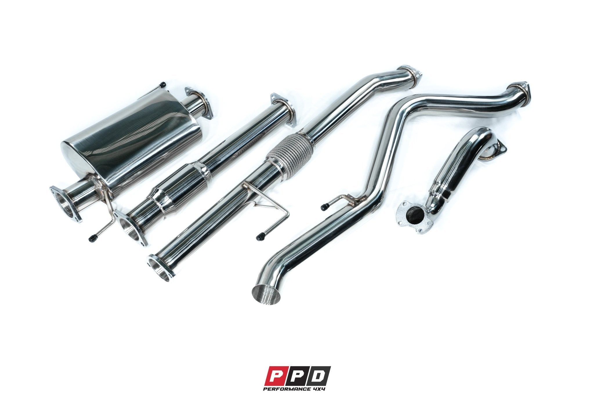 PPD Performance - Holden Colorado (2016+) RG / Z71 2.8L TD 3' Turbo - Back DPF Delete Exhaust System - 4X4OC™ | 4x4 Offroad Centre