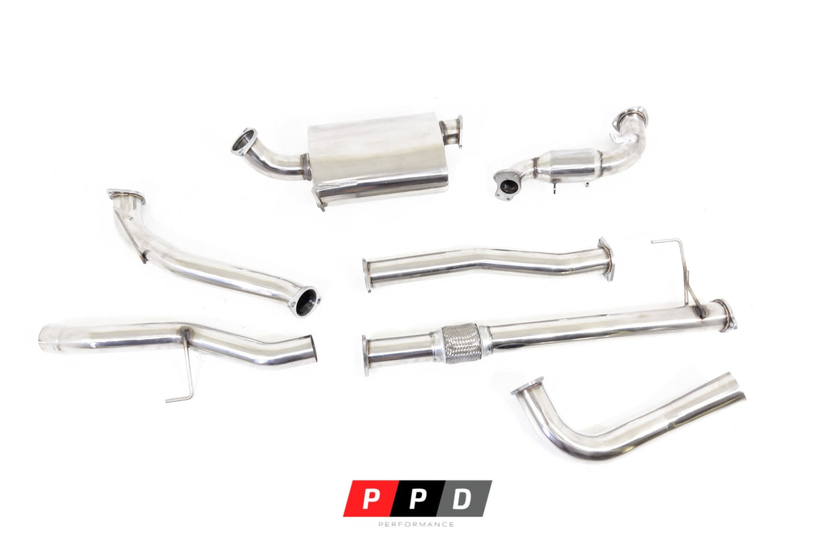 PPD Performance - Holden Colorado 7 / Trailblazer (2012 - 16) 2.8L 3' Stainless Steel Turbo Back Exhaust - 4X4OC™ | 4x4 Offroad Centre