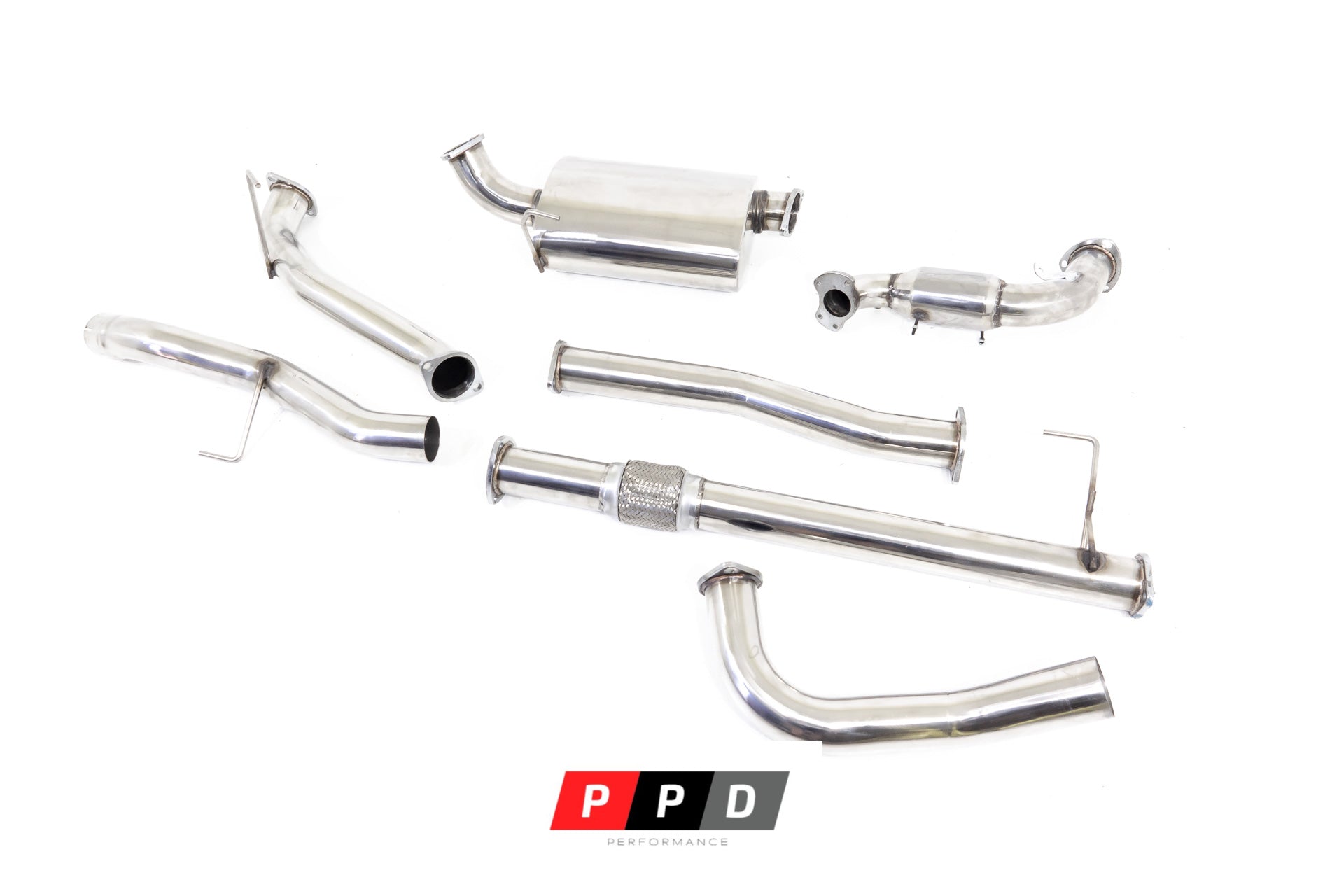 PPD Performance - Holden Colorado 7 / Trailblazer (2012 - 16) 2.8L 3' Stainless Steel Turbo Back Exhaust - 4X4OC™ | 4x4 Offroad Centre