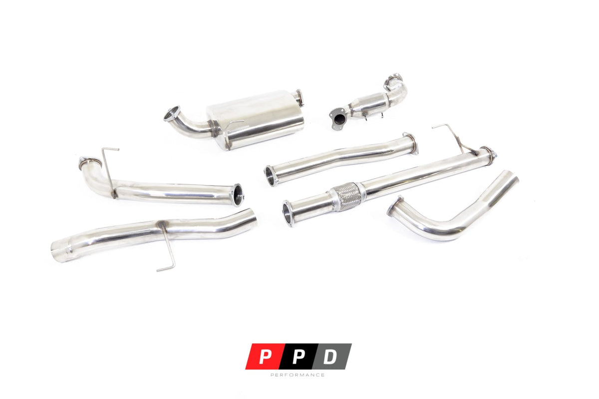 PPD Performance - Holden Colorado 7 / Trailblazer (2012 - 16) 2.8L 3' Stainless Steel Turbo Back Exhaust - 4X4OC™ | 4x4 Offroad Centre