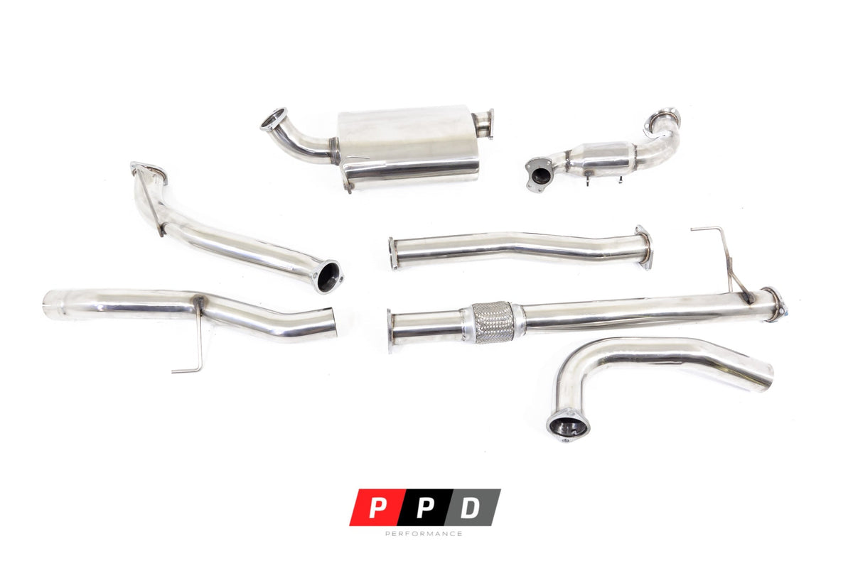 PPD Performance - Holden Colorado 7 / Trailblazer (2012 - 16) 2.8L 3' Stainless Steel Turbo Back Exhaust - 4X4OC™ | 4x4 Offroad Centre