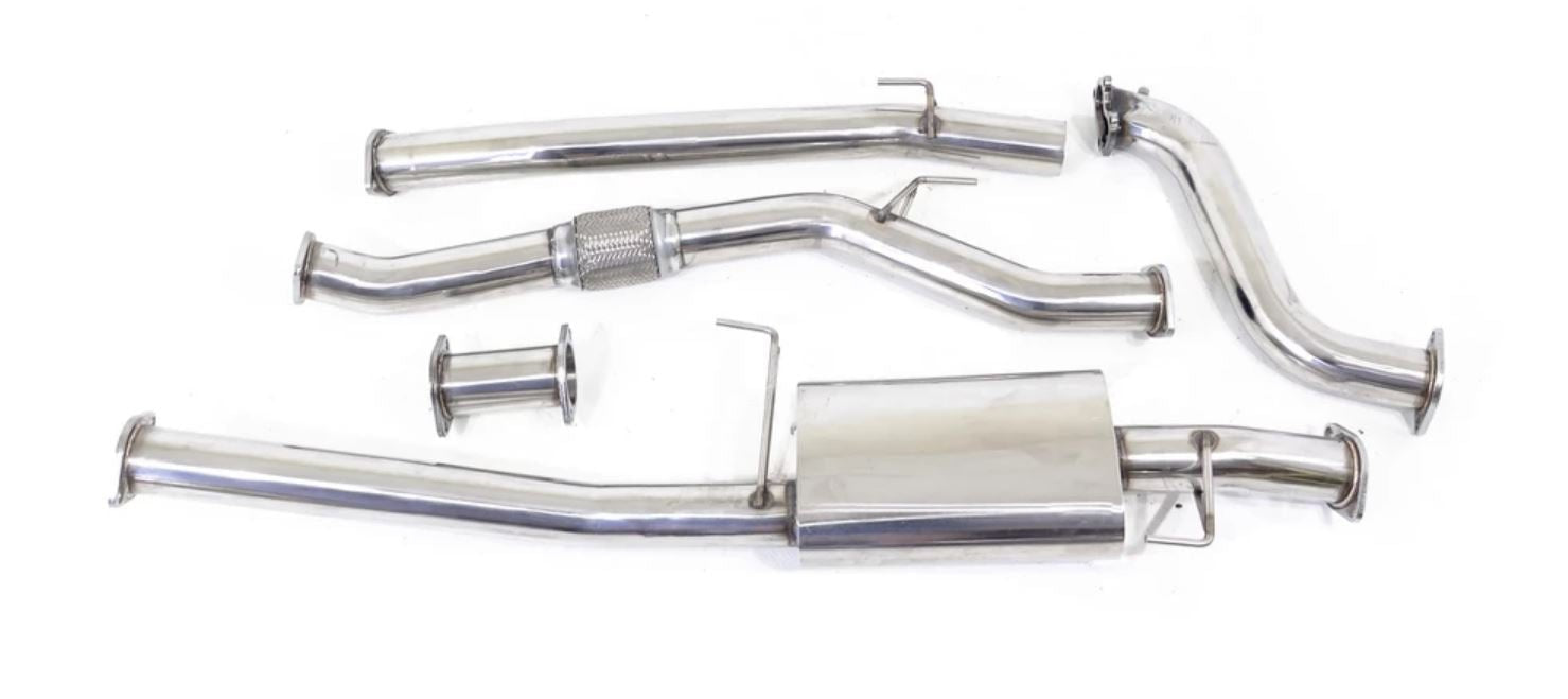 PPD Performance - Holden Rodeo (1998 - 2003) TF 2.8L TDI Stainless Turbo Back Exhaust - 4X4OC™ | 4x4 Offroad Centre