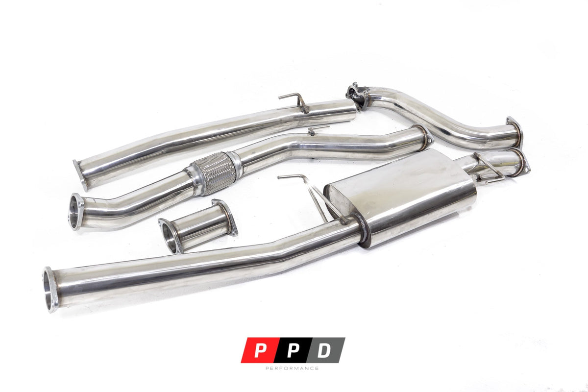 PPD Performance - Holden Rodeo (1998 - 2003) TF 2.8L TDI Stainless Turbo Back Exhaust - 4X4OC™ | 4x4 Offroad Centre