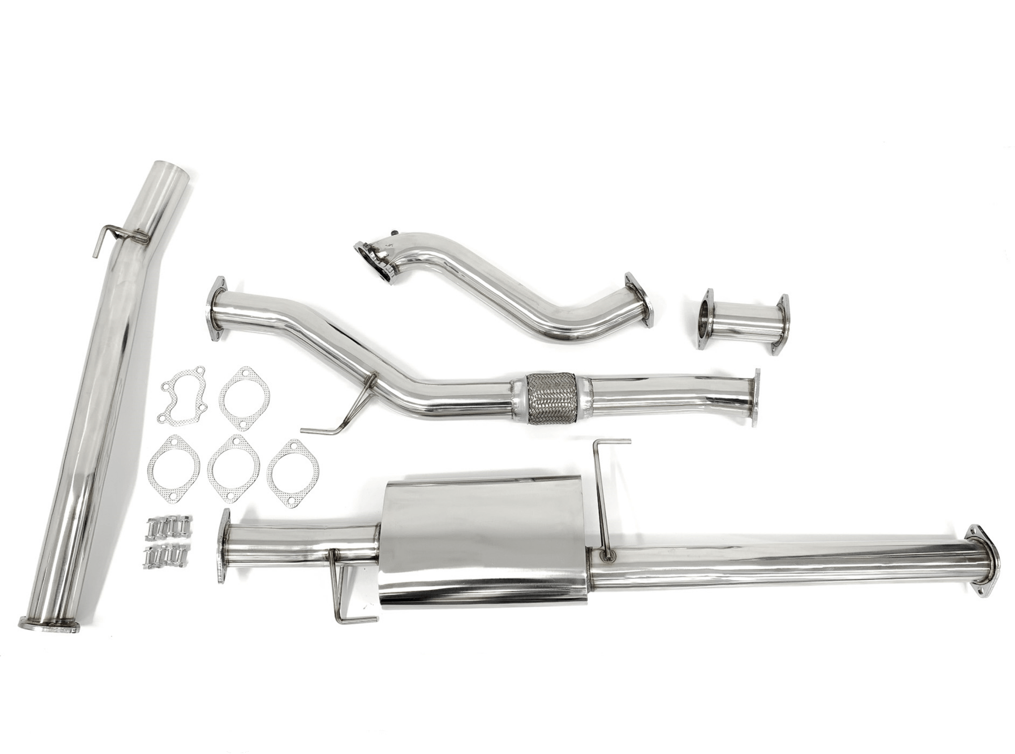 PPD Performance - Holden Rodeo (2003 - 2006) RA 3.0L TDI 4JH1 Stainless Turbo Back Exhaust - 4X4OC™ | 4x4 Offroad Centre