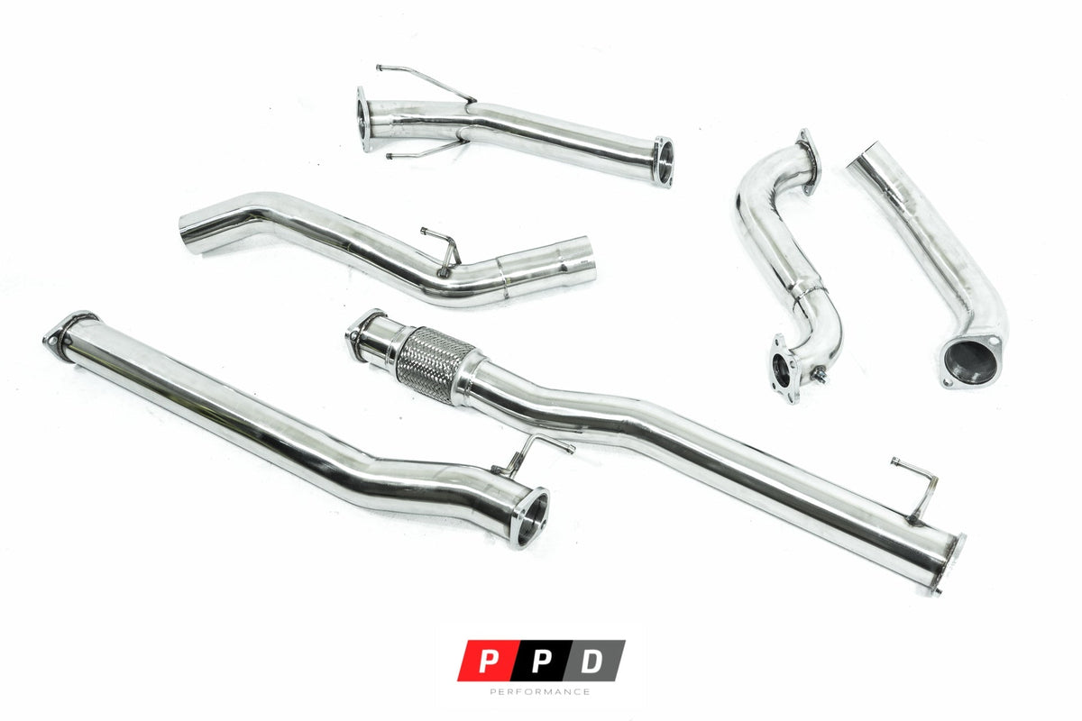 PPD Performance - Isuzu D - MAX (2012 - 2016) 3L Turbo Diesel 3' Stainless Steel Turbo Back Exhaust - 4X4OC™ | 4x4 Offroad Centre