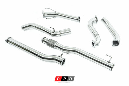 PPD Performance - Isuzu D - MAX (2012 - 2016) 3L Turbo Diesel 3' Stainless Steel Turbo Back Exhaust - 4X4OC™ | 4x4 Offroad Centre
