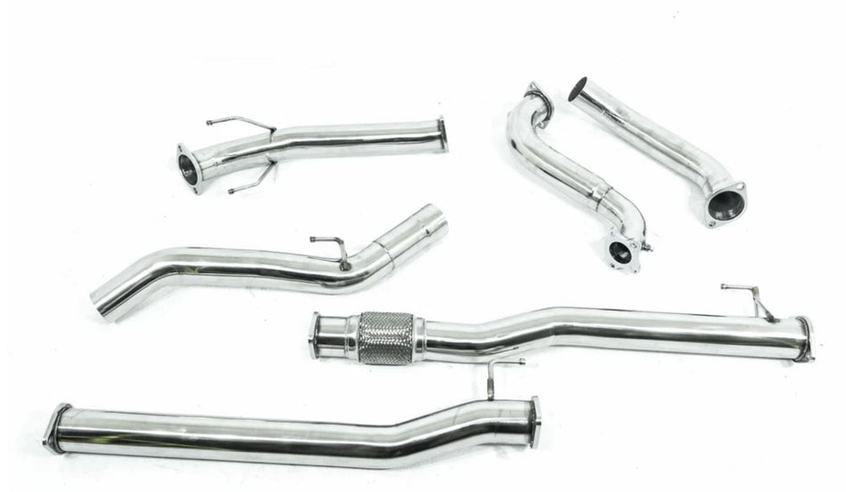 PPD Performance - Isuzu D - MAX (2012 - 2016) 3L Turbo Diesel 3' Stainless Steel Turbo Back Exhaust - 4X4OC™ | 4x4 Offroad Centre