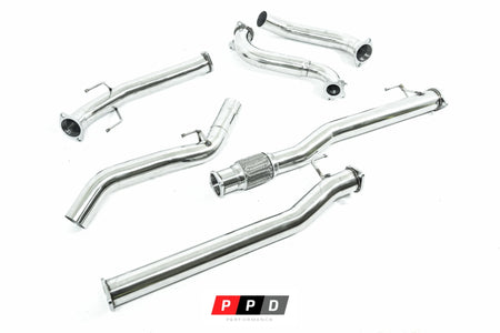 PPD Performance - Isuzu D - MAX (2012 - 2016) 3L Turbo Diesel 3' Stainless Steel Turbo Back Exhaust - 4X4OC™ | 4x4 Offroad Centre