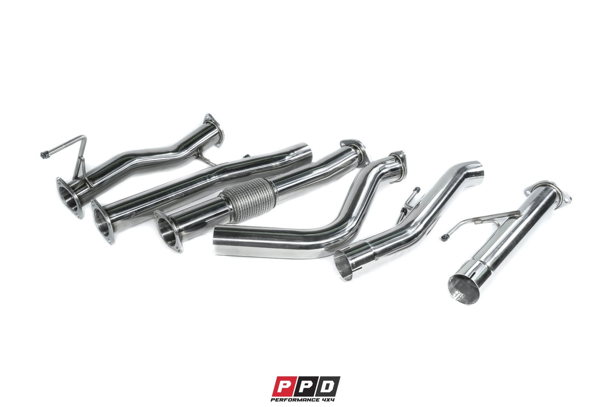 PPD Performance - Isuzu D - MAX (2016 - 2021) 3L Turbo Diesel 3' Stainless Steel DPF Back Exhaust - 4X4OC™ | 4x4 Offroad Centre