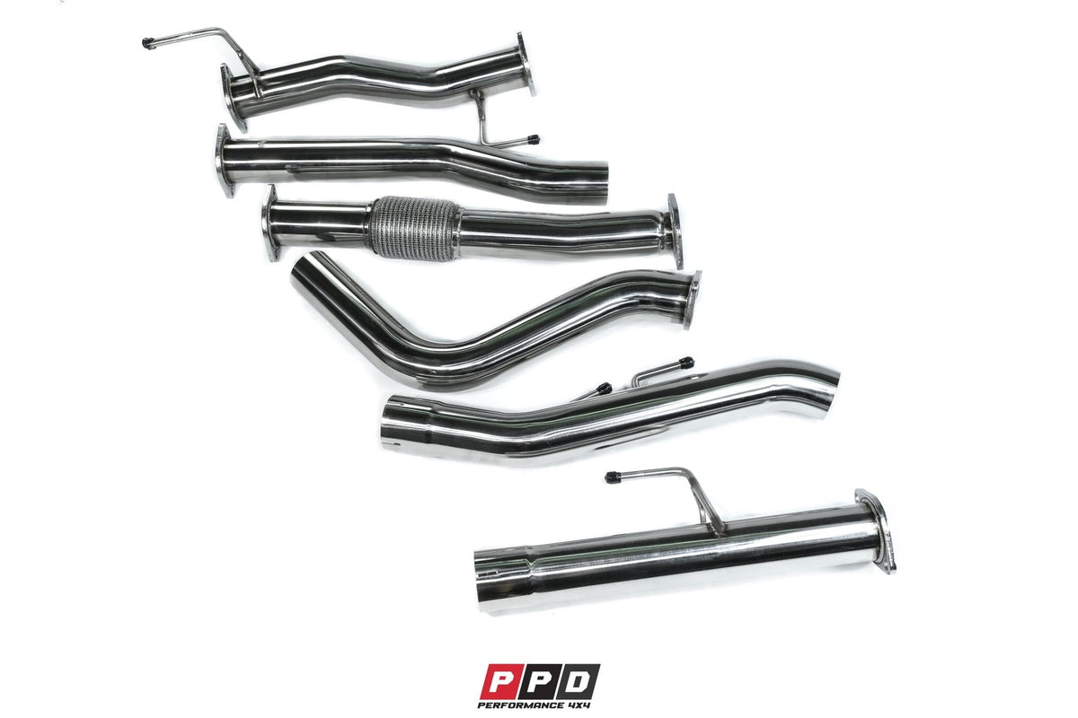 PPD Performance - Isuzu D - MAX (2016 - 2021) 3L Turbo Diesel 3' Stainless Steel DPF Back Exhaust - 4X4OC™ | 4x4 Offroad Centre