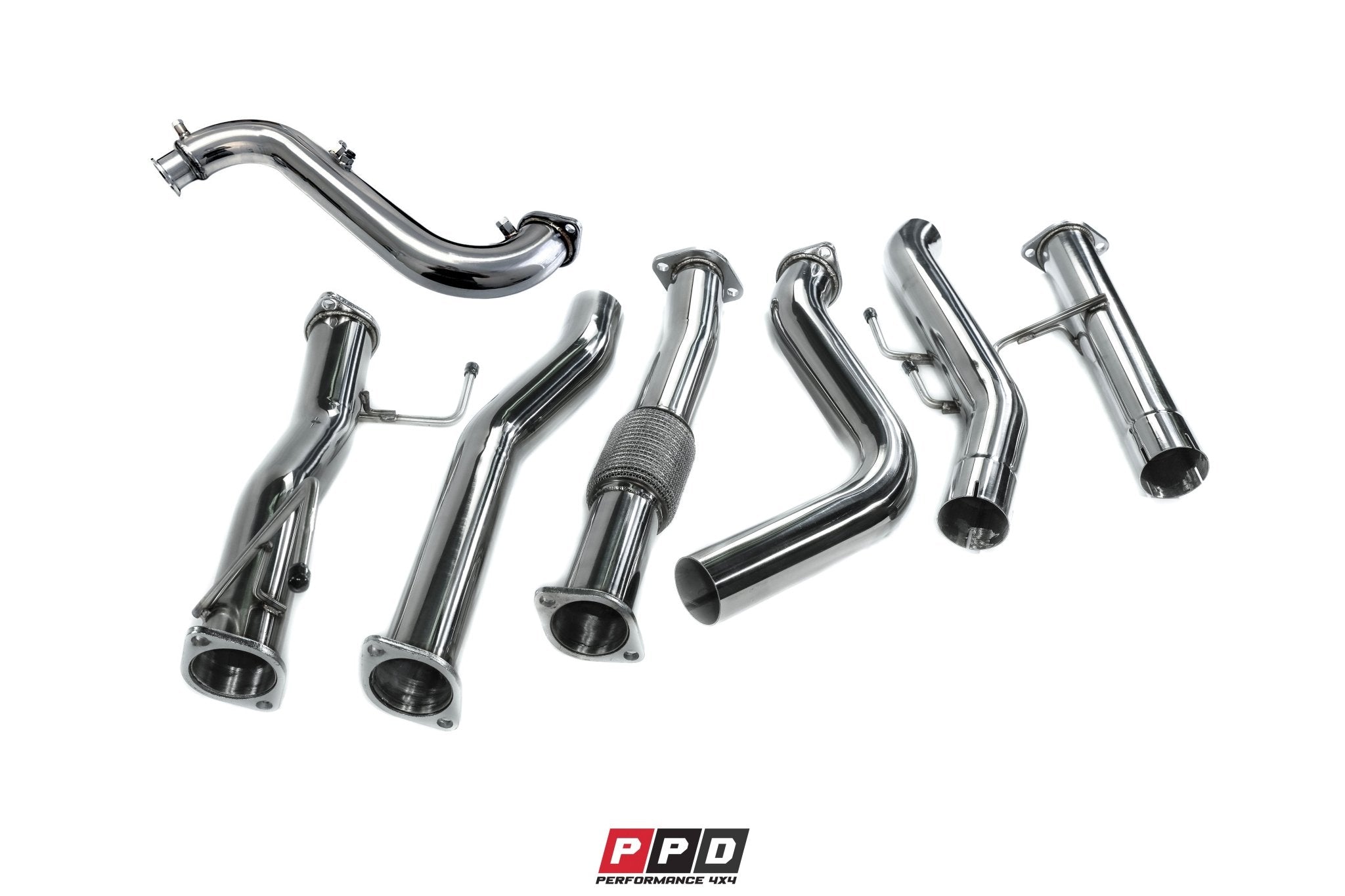 PPD Performance - Isuzu D - MAX (2016 - 2021) 3L Turbo Diesel 3' Stainless Steel Turbo Back (DPF Delete) Exhaust - 4X4OC™ | 4x4 Offroad Centre