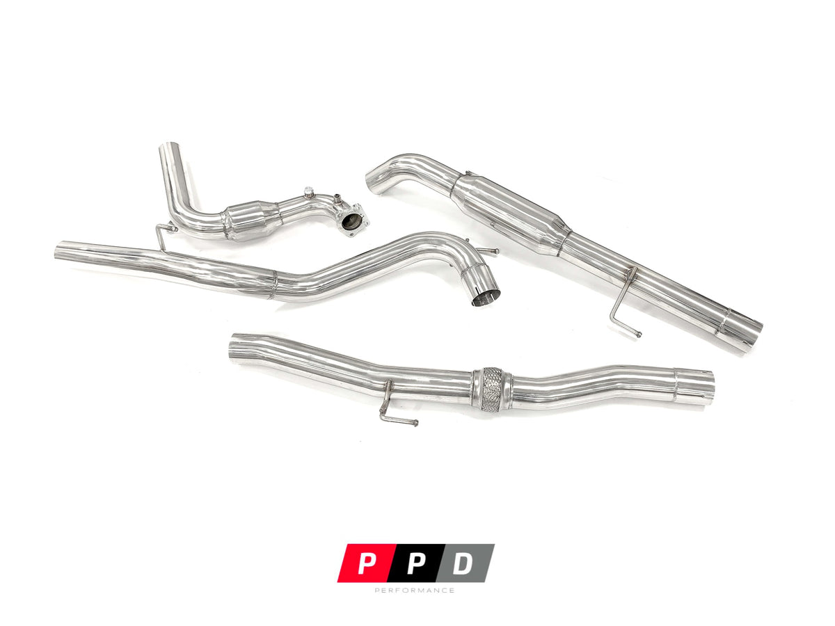 PPD Performance - Isuzu MU - X (2012 - 2016) 3.0L TD Stainless Steel Turbo Back Exhaust - 4X4OC™ | 4x4 Offroad Centre