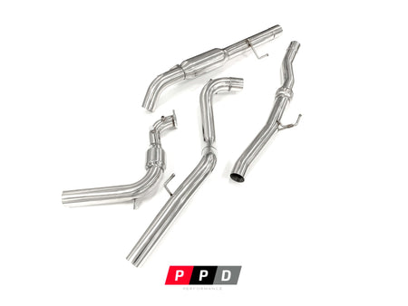 PPD Performance - Isuzu MU - X (2012 - 2016) 3.0L TD Stainless Steel Turbo Back Exhaust - 4X4OC™ | 4x4 Offroad Centre