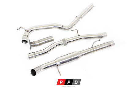 PPD Performance - Isuzu MU - X (2016 - 2021) 3.0L TD Stainless Steel 3' DPF Back Exhaust - 4X4OC™ | 4x4 Offroad Centre