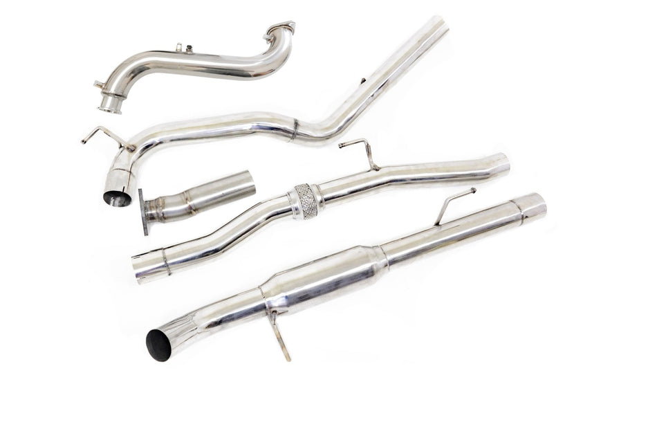 PPD Performance - Isuzu MU - X (2016 - 2021) 3.0L TD Stainless Steel 3' Turbo Back Exhaust (DPF DELETE) - 4X4OC™ | 4x4 Offroad Centre