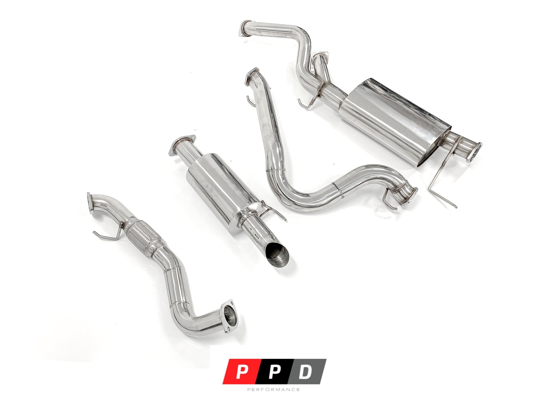 PPD Performance - Lexus LX470 (1998 - 2005) Petrol 4.7 V8 Cat Back Exhaust - 4X4OC™ | 4x4 Offroad Centre