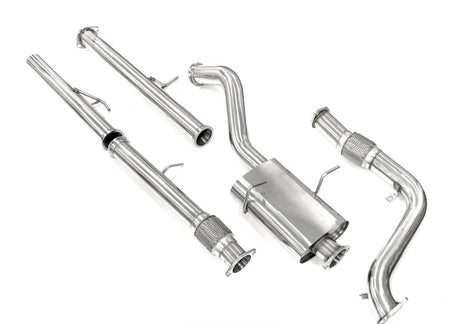 PPD Performance - Mazda Bravo b2500 (1996 - 2006) 2.5L 3' Stainless Steel Turbo Back Exhaust - 4X4OC™ | 4x4 Offroad Centre