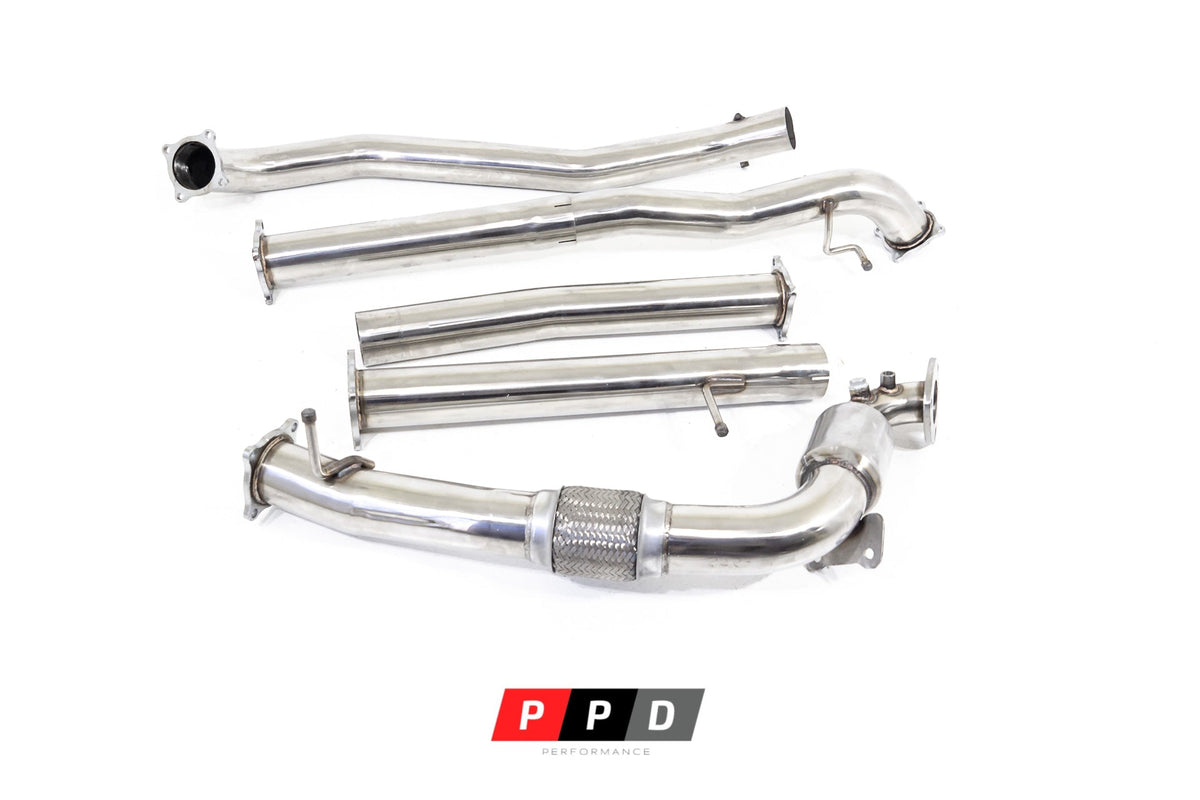 PPD Performance - Mazda BT - 50 (2011 - 2016) 2.2L TD - Stainless Steel Turbo Back Exhaust - 4X4OC™ | 4x4 Offroad Centre