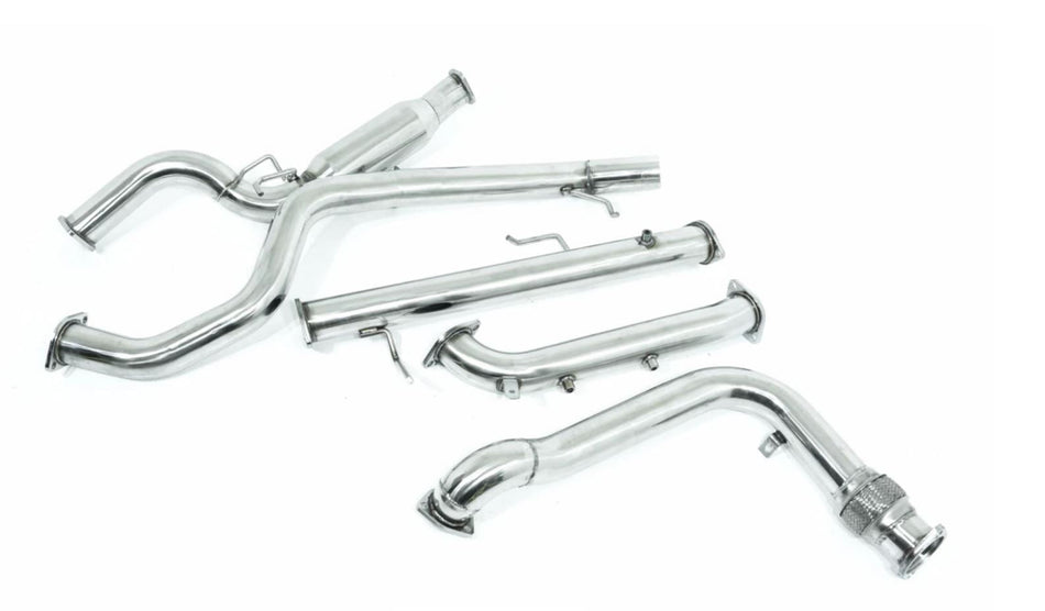 PPD Performance - Mitsubishi Pajero (2006 - 2016) NS NT NW NX 3.2L TD (NON - DPF MODELS) - 3' Stainless Steel Turbo Back Exhaust - 4X4OC™ | 4x4 Offroad Centre