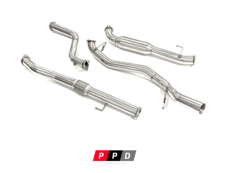 PPD Performance - Mitsubishi Triton (2000 - 2006) MK 2.8L TD 3' Turbo Back Exhaust Upgrade - 4X4OC™ | 4x4 Offroad Centre