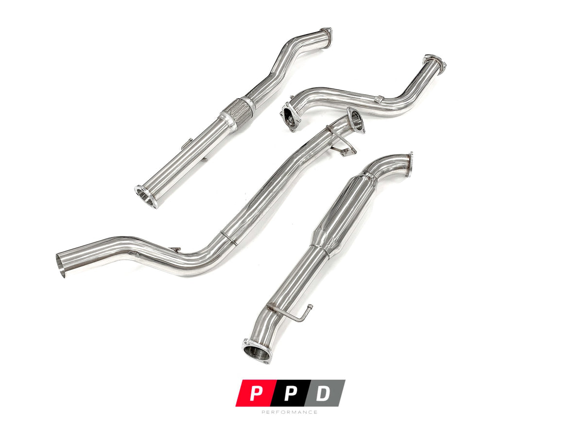 PPD Performance - Mitsubishi Triton (2000 - 2006) MK 2.8L TD 3' Turbo Back Exhaust Upgrade - 4X4OC™ | 4x4 Offroad Centre