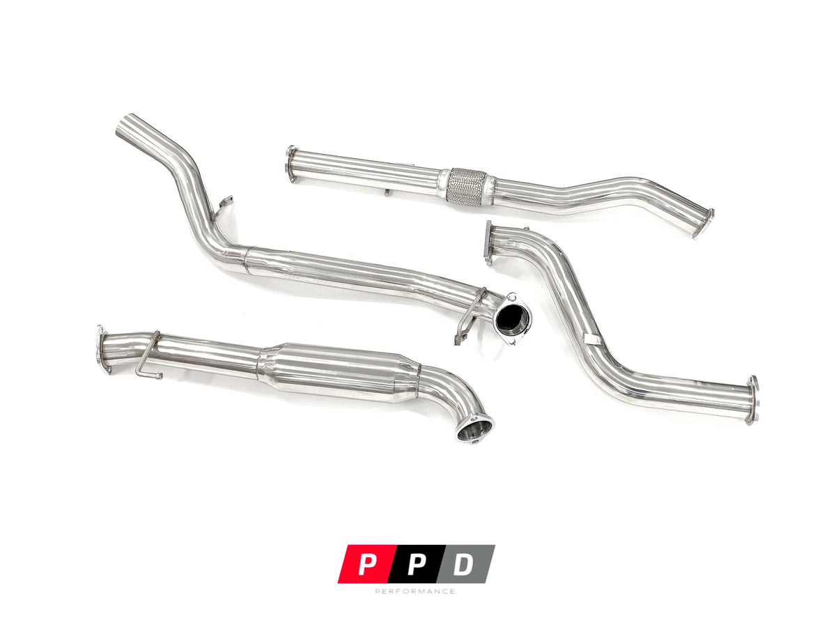 PPD Performance - Mitsubishi Triton (2000 - 2006) MK 2.8L TD 3' Turbo Back Exhaust Upgrade - 4X4OC™ | 4x4 Offroad Centre