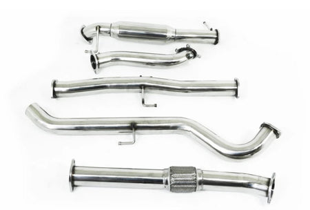 PPD Performance - Mitsubishi Triton (2006 - 2010) ML 3.2L TD - 3' Stainless Steel Turbo Back Exhaust - 4X4OC™ | 4x4 Offroad Centre