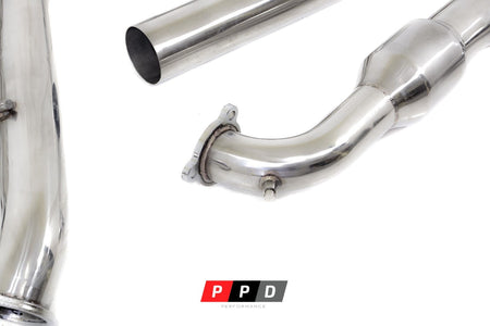 PPD Performance - Mitsubishi Triton (2010 - 2015) MN 2.5 TD - 3' Stainless Steel Turbo Back Exhaust - 4X4OC™ | 4x4 Offroad Centre