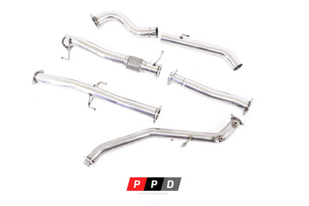 PPD Performance - Mitsubishi Triton (2015+) MQ & MR TD Stainless DPF - Delete turbo - back exhaust - 4X4OC™ | 4x4 Offroad Centre