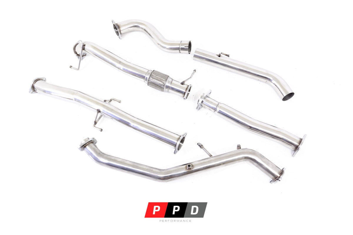 PPD Performance - Mitsubishi Triton (2015+) MQ & MR TD Stainless DPF - Delete turbo - back exhaust - 4X4OC™ | 4x4 Offroad Centre