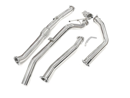 PPD Performance - Nissan Navara (1997 - 2008) D22 3.0L TD 3' Stainless Steel Turbo Back Exhaust System - 4X4OC™ | 4x4 Offroad Centre